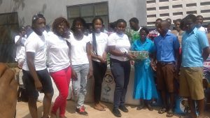 GIS gives to school for the blind